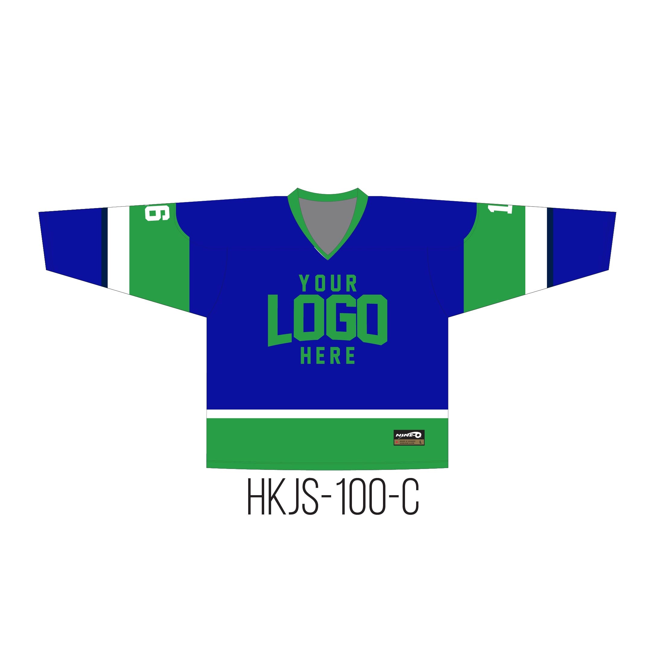 Sublimated Hockey Jersey - Vegas Style
